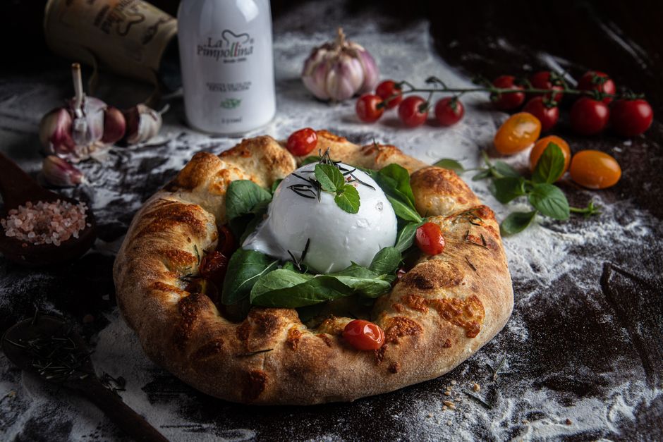 Fresh mozzarella cheese close-up showcasing quality Italian dairy product